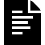 Document SVG Icon